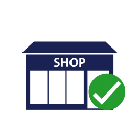 Shop open icon