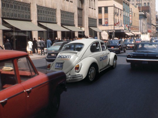 A Dicom car in the 60s