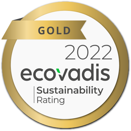 EcoVadis Gold Certificate 2022