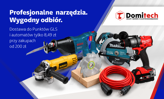 Dostawa do Punktów GLS i automatów tylko 8,49 zł przy zakupach od 200 zł